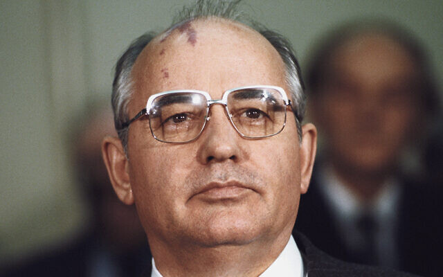 Mikhail Gorbachev as he looked in 1984. (Bryn Colton/Getty Images)