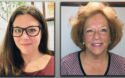 Miriam Gardin, left, Phoebe Pollinger