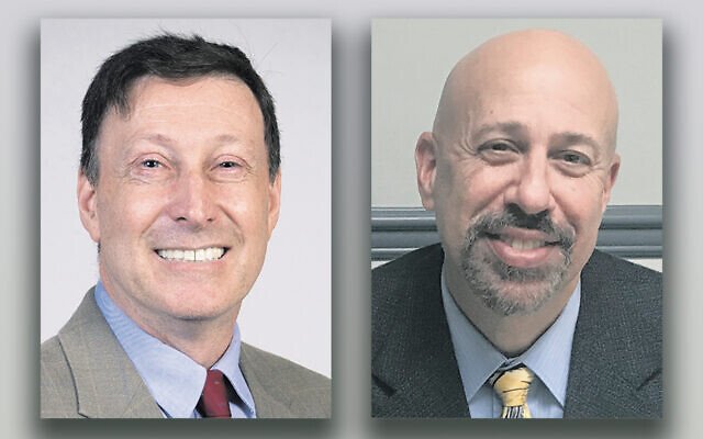 Dr. Jeffrey Rubenstein, left, and Rabbi Barry Schwartz