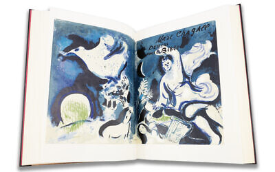 Pages from Marc Chagall’s Bible