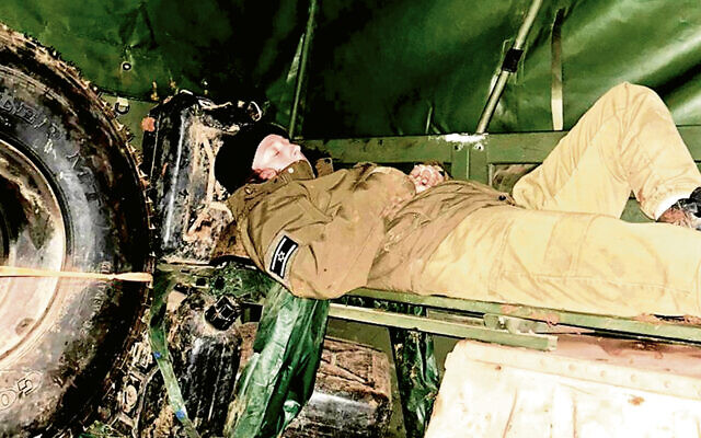 Sophie Dubitsky takes a well-earned nap during one of her tours of duty. Sophie Dubitsky takes a well-earned nap during one of her tours of duty.