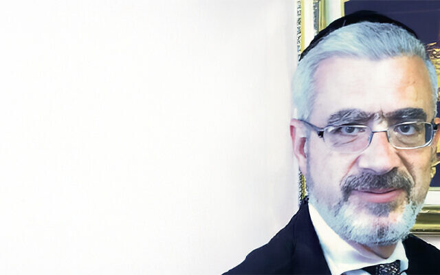 Rabbi Max Anteby (Photo courtesy PTI)