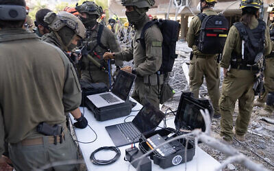 Operation Israel donated communications and computer equipment during the war with Iran.
