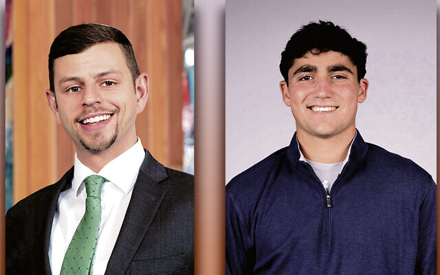 Cantor Jacob Greenberg, left, and Jack Sherman (Photos courtesy CBI)