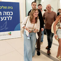 Families and released hostages come together with excitement, love, and a wide range of other emotions.