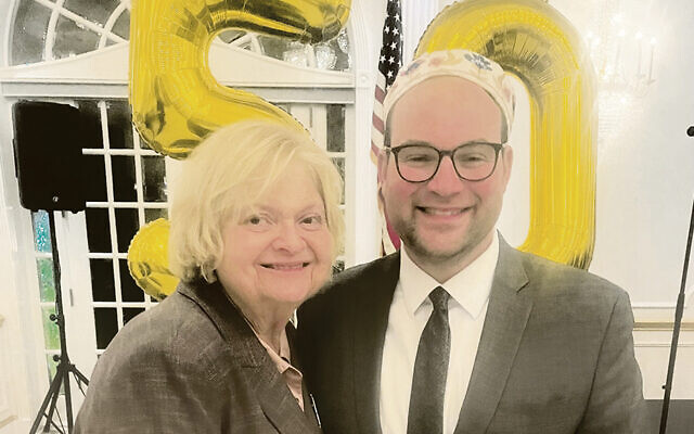 Karen Ross Kerstein and her son, Eric Ross Kerstein