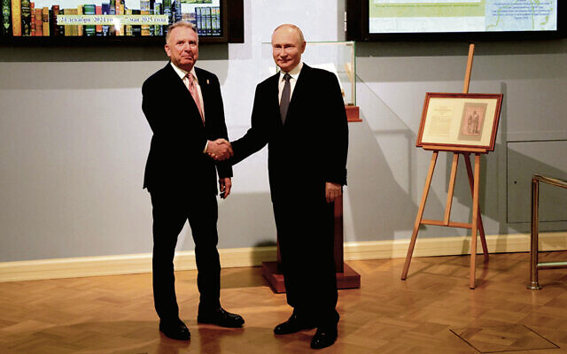 Steve Witkoff meets with Vladimir Putin (website of president of Russia)