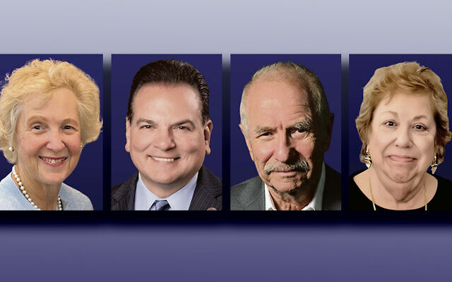 Eleanor Peris, left, Senator Nicholas P. Scutari, Marty Indursky, and Laura Weitzman Eleanor Peris, left, Senator Nicholas P. Scutari, Marty Indursky, and Laura Weitzman
