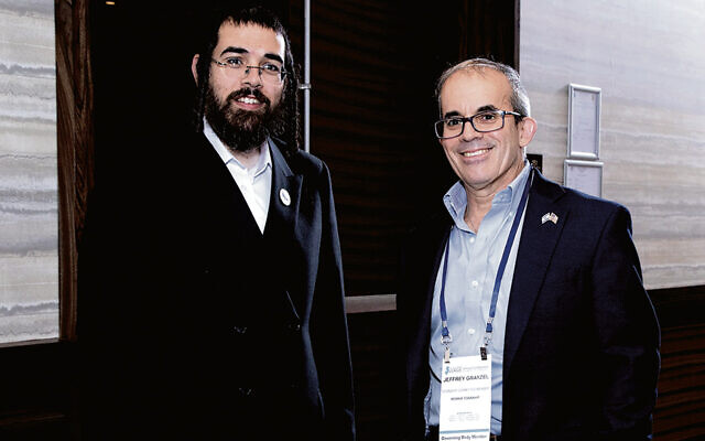 David Rosenberg and Jeffrey Grayzel of the Township Committee of Morris Township (Photos courtesy NJJBA) David Rosenberg and Jeffrey Grayzel of the Township Committee of Morris Township (Photos courtesy NJJBA)