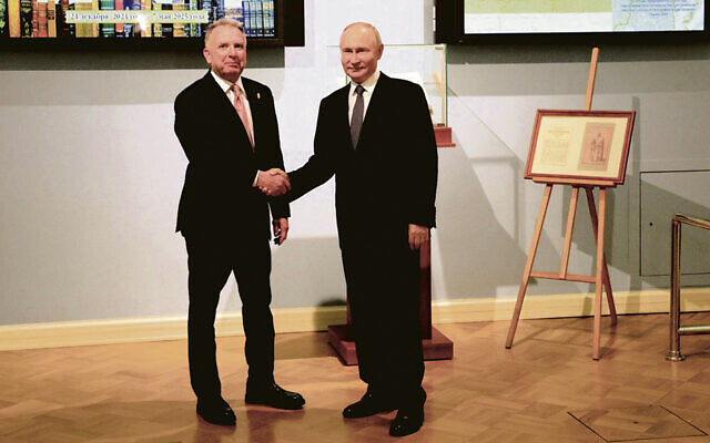 Steve Witkoff and Vladimir Putin meet in Moscow in April