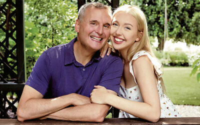 Father and daughter Phil and Lily Rosenthal (Max Wanger)
