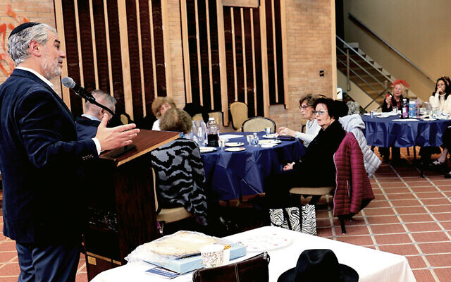Rabbi Mendel Solomon of Chabad of Short Hills (Courtesy JFS)