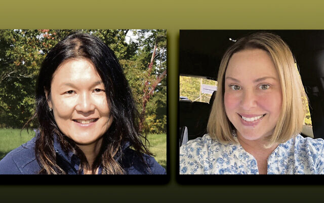 Varianny Kapur, left, and Kathy Hinton Varianny Kapur, left, and Kathy Hinton