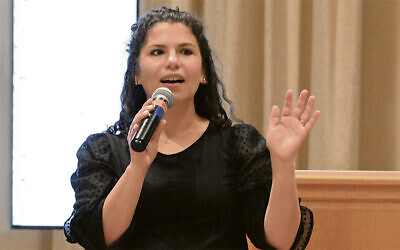 Cantor Emily Simkin (Photo by Jerry Siskind)