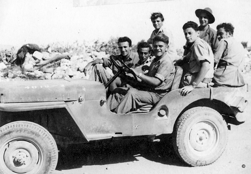 Prajurit Kompi, Batalyon 6, Palmah, selama Perang Kemerdekaan 1948.  Dari koleksi Ferol dan Rivkaleh Atzmon.  (Sumber: Bitmuna)