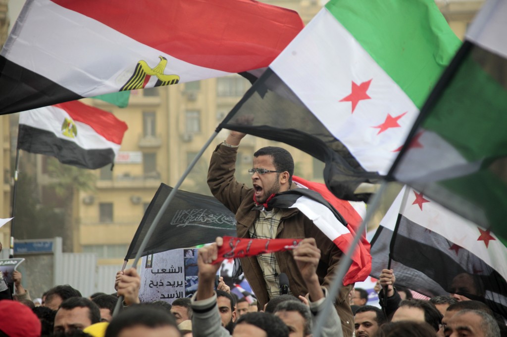 Egyptians rally against Assad | The Times of Israel