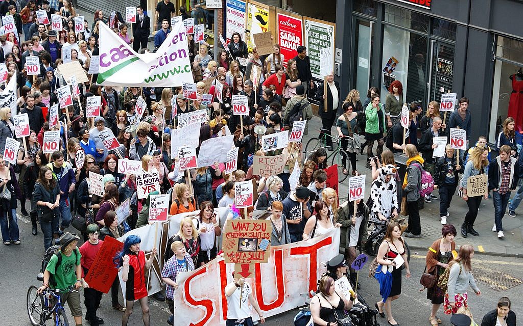Manchester 'Slutwalk' 2011 (photo credit: CC-BY Man Alive!, Flickr)