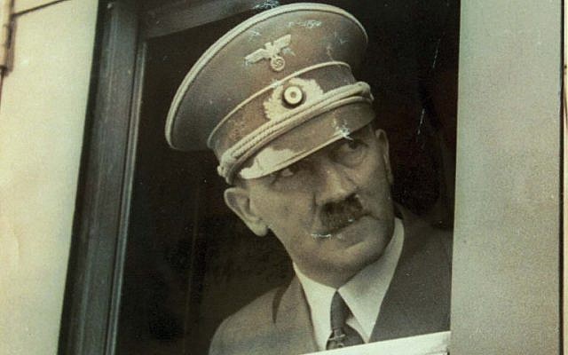 Reproduction of Adolf Hitler from Israel Nazi hunter Tovia Fridman archive (photo credit: Roni Schutzer/Flash90)