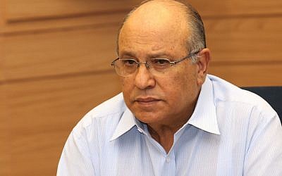 Meir Dagan, ex-Mossad chief, at a meeting of the Knesset's Foreign Affairs and Defense Committee in 2010. (photo credit: Yossi Zamir/Flash90)