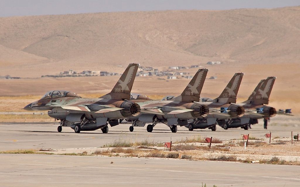 Israel Air Force F-16s, photographed last summer. (photo credit: Ofer Zidon/Flash90)