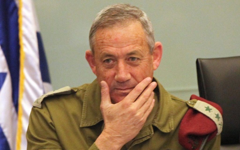 IDF Chief of the General Staff Benny Gantz (photo credit: Yossi Zamir/Flash90)