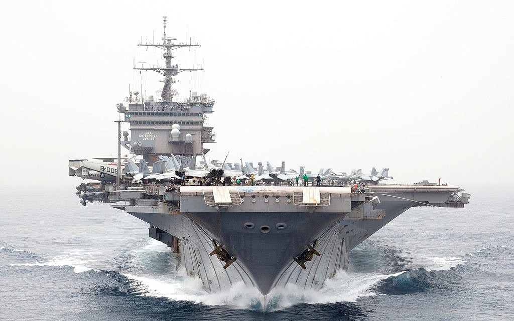 Iran says it made surveillance flight over US aircraft carrier in ...