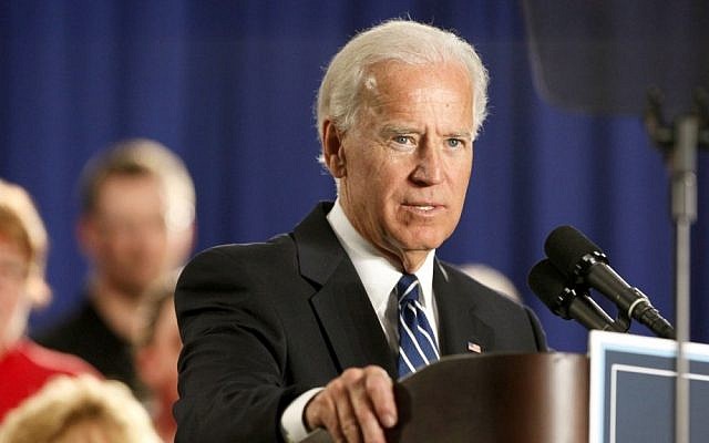 US Vice President Joe Biden (photo credit: AP/Madalyn Ruggiero/File)