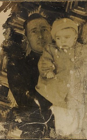Dvora Winokur Rozencwaig's father and brother, who were killed during the family's escape to the forest outside the Vilna Ghetto (Courtesy Yad Vashem)