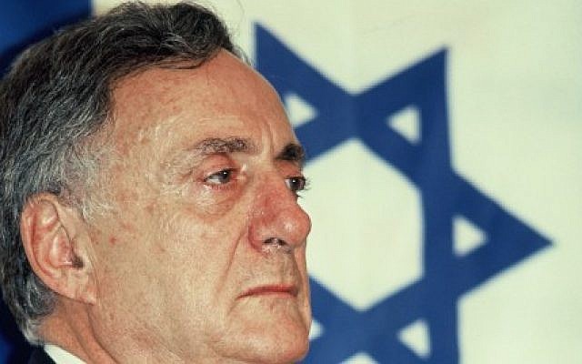 A file shot of Uri Lubrani, an adviser to the minister of strategic affairs (Photo credit: Moshe Shai/ Flash 90)