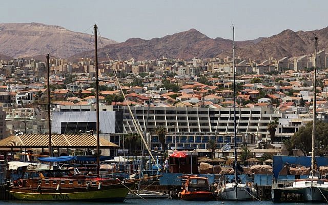 The city of Eilat. (photo credit: Nati Shohat/Flash90)