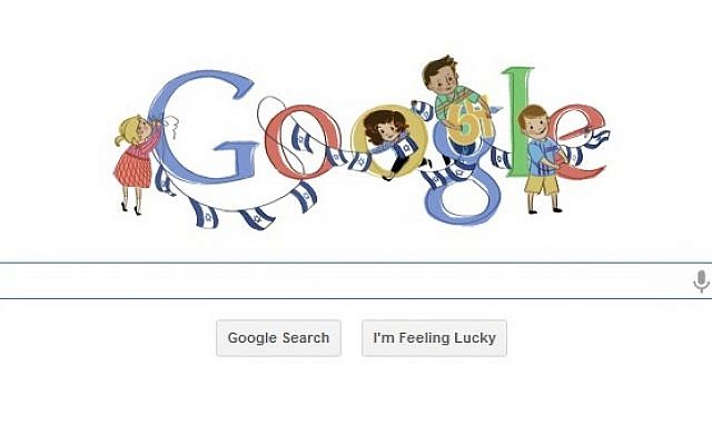Google honors Israel\'s 64th | The Times of Israel