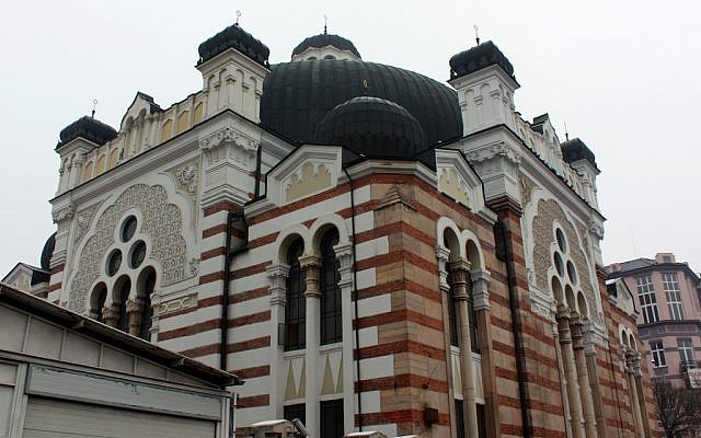 A synagogue in Sofia. (photo credit: CC-BY  Rachel Titiriga, Flickr)