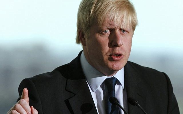 Boris Johnson (photo credit: AP/Akira Suemori)