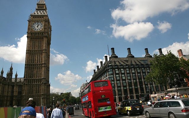 Big Ben and the Houses of Parliament in London. (Yossi Zamir/Flash90/File)