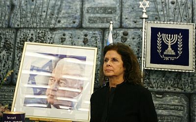 Dalia Rabin, the daughter of the late prime minister Yitzhak Rabin (photo credit: Miriam Alster/Flash90)