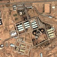 Satellite image of the Parchin facility, April 2012 (AP/Institute for Science and International Security)