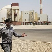 A 2010 file photo of the Bushehr nuclear power plant in Iran. (AP/Vahid Salemi)