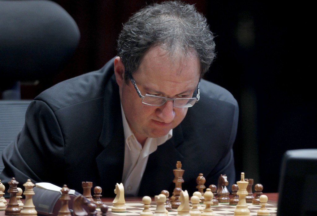 Grandmaster Israelita Da Xadrez, Boris Gelfand Imagem de Stock Editorial -  Imagem de campeonato, preto: 12038689