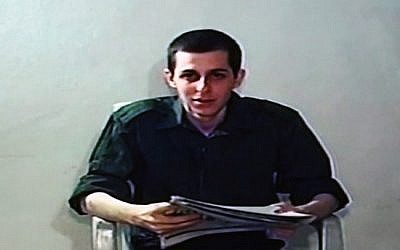 IDF soldier Gilad Shalit seen in a video clip released by Hamas during his captivity (photo credit: Nati Shohat/Flash90)