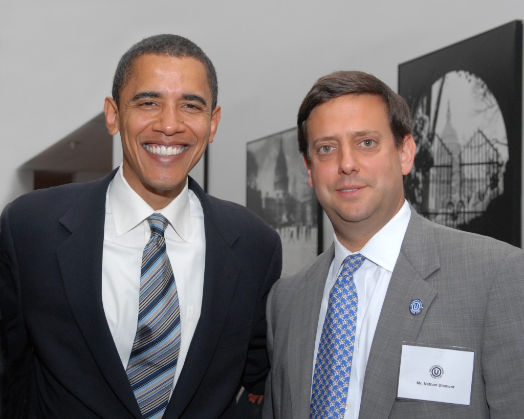 OU Policy Director Nathan Diament attended Harvard Law School at the same time as President Obama (photo credit: Courtesy Nathan Diament)