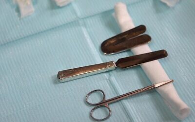 Illustrative: Tools for a circumcision procedure. (Yaakov Naumi/Flash90)