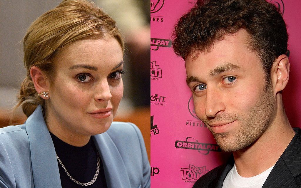 1024px x 640px - Lohan collaborates with Jewish porn star | The Times of Israel