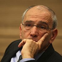 Moshe Lador at the Knesset in February. 2012 (Kobi Gideon / Flash90)