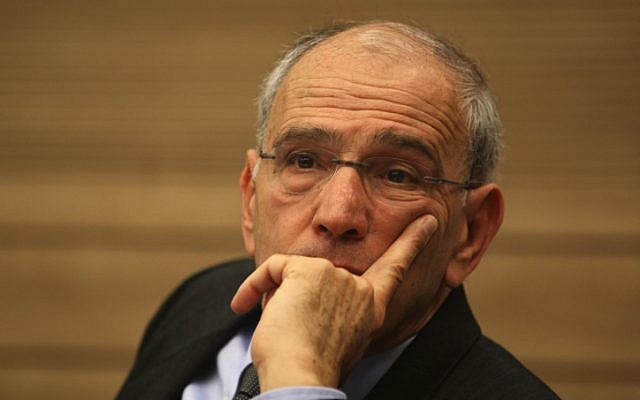 Moshe Lador at the Knesset in February. (Photo credit: Kobi Gideon / Flash90)