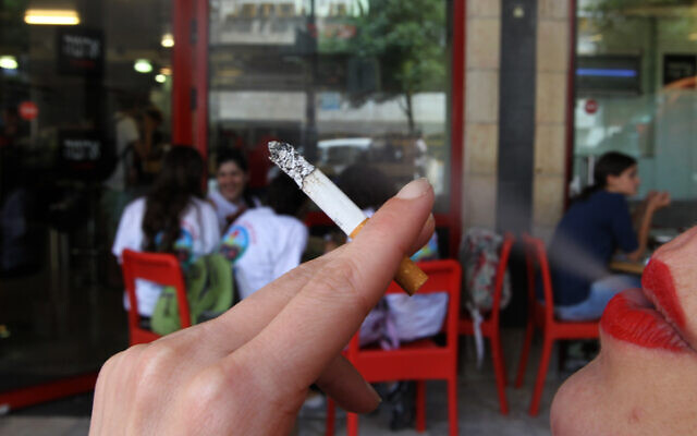 New Laws Put Public Places Out Of Bounds For Smokers The Times Of Israel