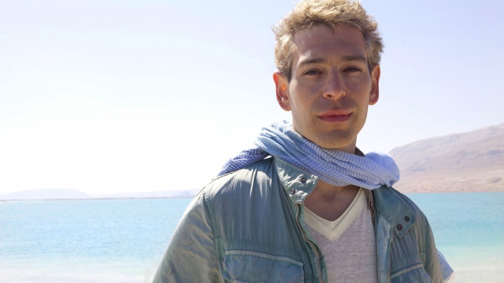 Matisyahu while filming in Israel. (photo credit: courtesy)