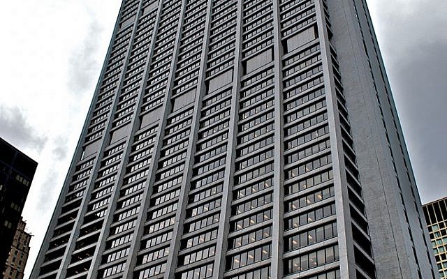 Chase Tower in Chicago is the bank's corporate headquarters (photo credit: Courtesy Monika Thorpe/Wiki Commons)
