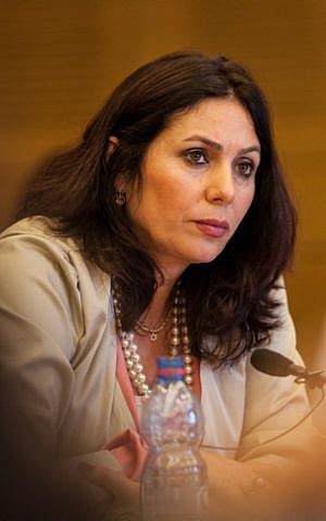 MK Miri Regev participates in Knesset committee in May. (photo credit: Uri Lenz/FLASH90)