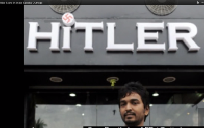 Hitler store and owner (photo credit: screenshot/ TYT)