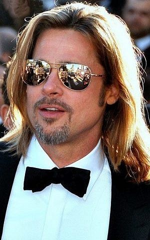 Brad Pitt di Cannes pada Mei 2012 (kredit foto: CC-BY Georges Biard/Wikipedia Commons)
